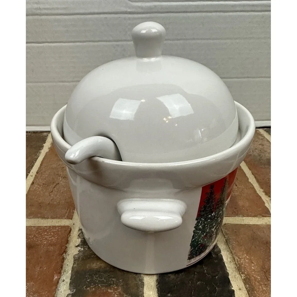 Vintage 1993 Campbell's Soup Tureen Lid & Ladle 